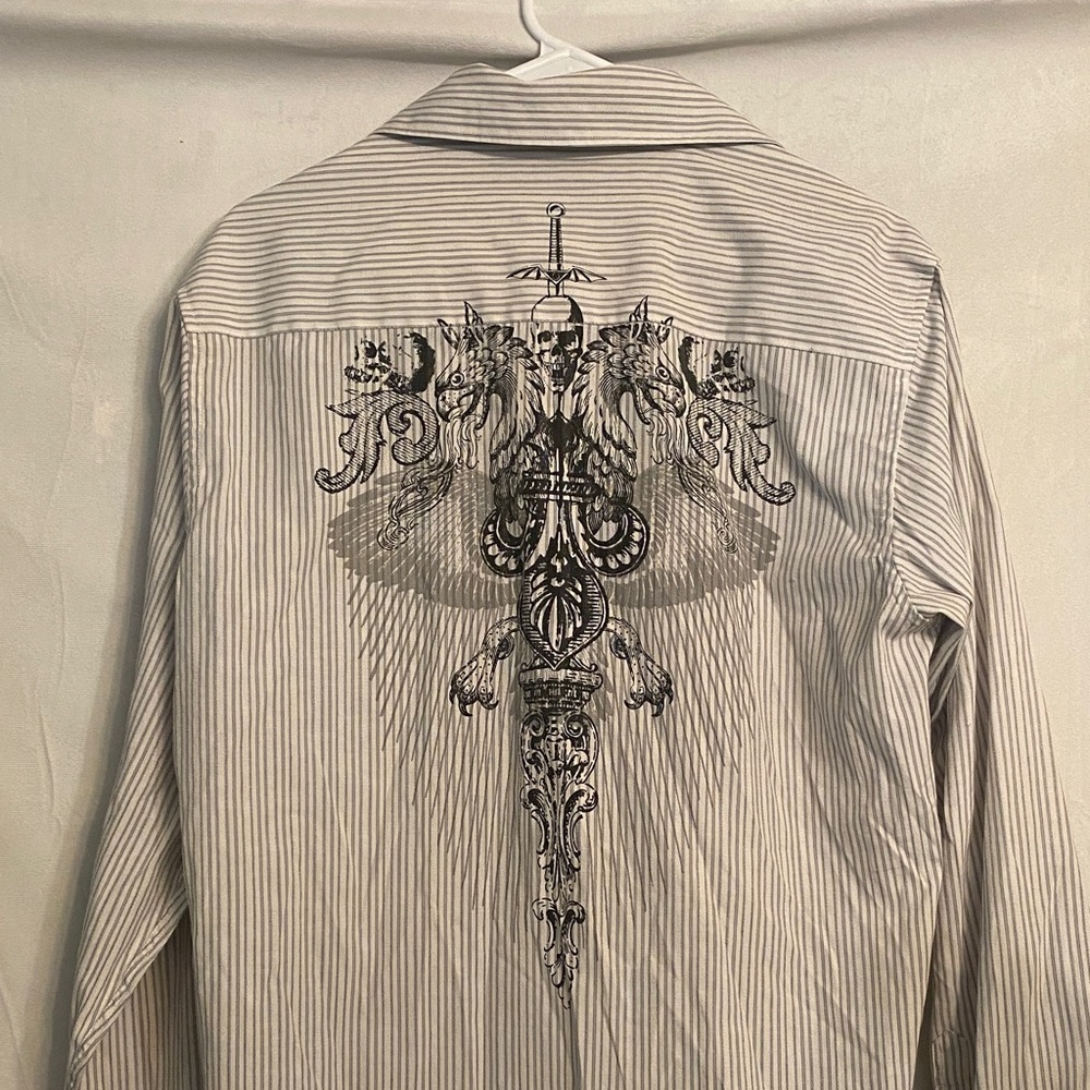 Unisex Mens Levelten Large Button-up shirt